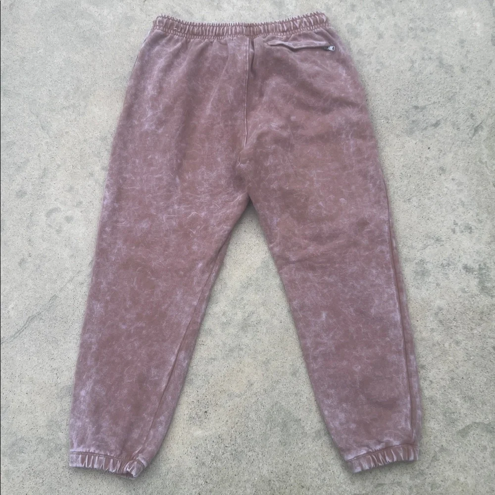 Air Jordan Fligth Essentials Brown Washed Jogger Sweatpants Men's Size L